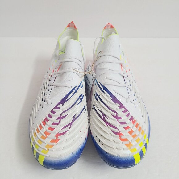 NEW Adidas Predator Edge.1 Low SG Soccer Cleats GW1014 Size 8.5 White main image 2